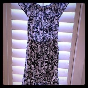 Off shoulder midi dress